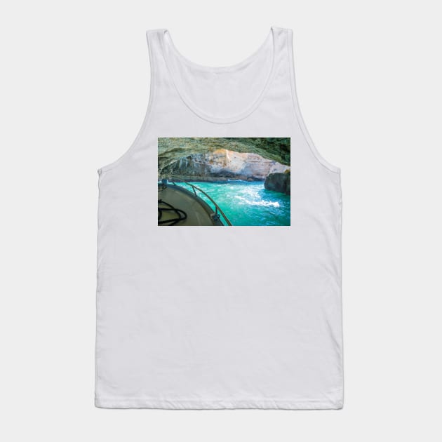 Boat trip to the caves near Benagil in Algarve, Portugal Tank Top by AnaMOMarques